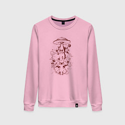 Женский свитшот Инопланетяне Нло