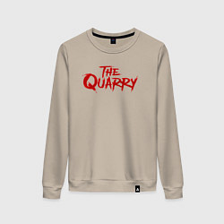 Женский свитшот The Quarry logo