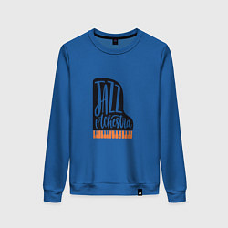 Женский свитшот Джазовый Оркестр