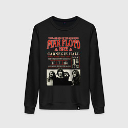 Свитшот хлопковый женский PYNK FLOYD ПИНК ФЛОЙД, цвет: черный