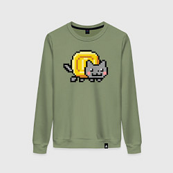 Женский свитшот Нян Коин Кэт