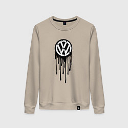 Женский свитшот Volkswagen - art logo