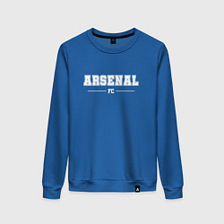 Свитшот хлопковый женский Arsenal football club классика, цвет: синий