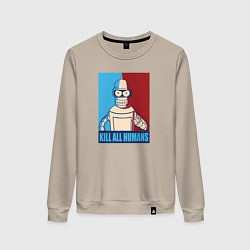 Женский свитшот Bender Futurama