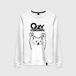 Женский свитшот Ozzy Osbourne - rock cat