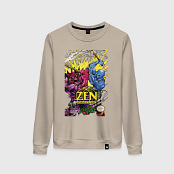 Женский свитшот Zen - intergalactic ninja