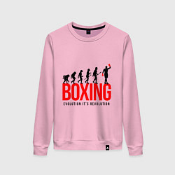 Женский свитшот Boxing evolution