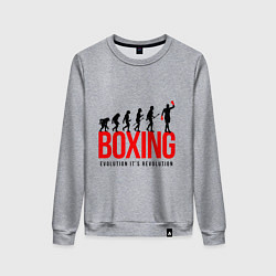 Женский свитшот Boxing evolution
