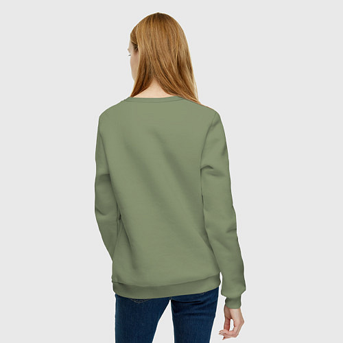 Женский свитшот Hollow пустой / Авокадо – фото 4