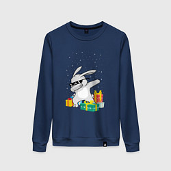 Женский свитшот Кролик ДЭБ и новый год