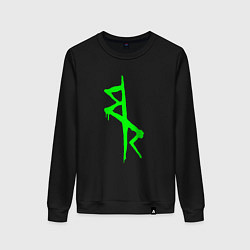 Женский свитшот Logotype - Cyberpunk: Edgerunners