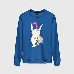 Женский свитшот Evil the cat - Червяк джим