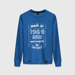 Женский свитшот Made in 1969 retro old school