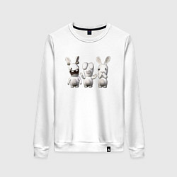 Женский свитшот Rayman Raving Rabbids - characters