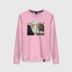 Женский свитшот Средневековье твоя зарплата - ветка