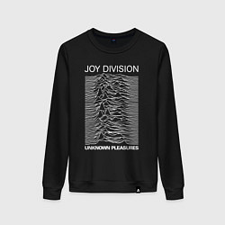 Свитшот хлопковый женский Joy Division, цвет: черный