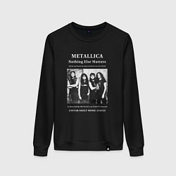 Женский свитшот Metallica Nothing Else Matters