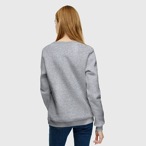 Женский свитшот Cassette / Меланж – фото 4