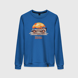 Женский свитшот Back to the future