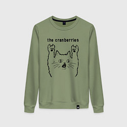 Женский свитшот The Cranberries - rock cat