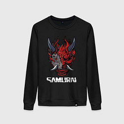 Женский свитшот Samurai logo