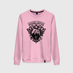 Женский свитшот Российская Империя Медведь