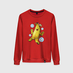 Женский свитшот Банан с В-баксами Фортнайт
