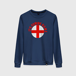 Женский свитшот Coming home England