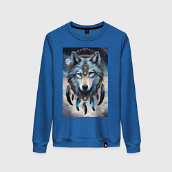 Женский свитшот Шаман волк