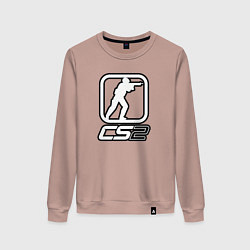 Женский свитшот CS2 logo
