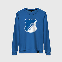 Свитшот хлопковый женский Hoffenheim fc germany, цвет: синий