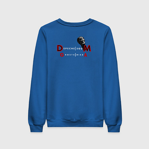 Женский свитшот Depeche Mode - Ghosts Again / Синий – фото 2