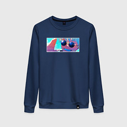 Женский свитшот Сатору годжо в очках