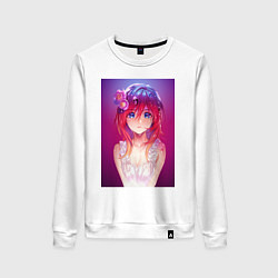 Женский свитшот Anime Girl refflex