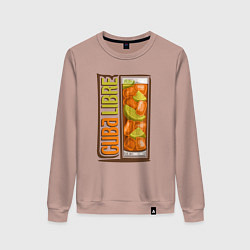 Женский свитшот Куба либре