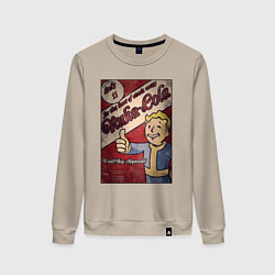 Женский свитшот Vault boy - nuclear cola