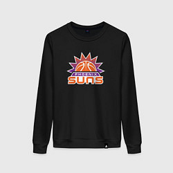 Свитшот хлопковый женский Phoenix Suns, цвет: черный