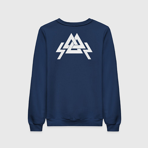 Женский свитшот Молот Тора / Тёмно-синий – фото 2