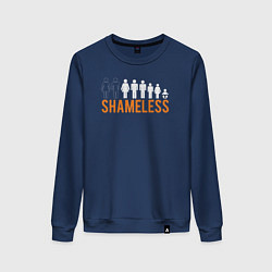 Женский свитшот Shameless evolution