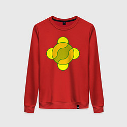 Женский свитшот Игра окружностей