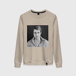 Женский свитшот Портрет Владимир Высоцкий