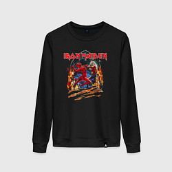 Женский свитшот Iron Maiden Run To The Hils