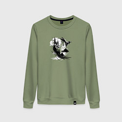 Женский свитшот Кибержизнь