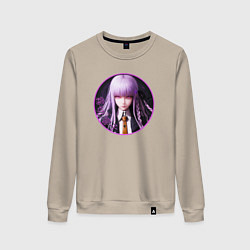 Свитшот хлопковый женский Кёко Киригири: Danganronpa, цвет: миндальный