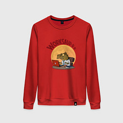 Женский свитшот Воркозавр