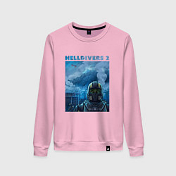 Женский свитшот Helldivers 2: ПТСР