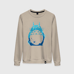 Женский свитшот Blue Totoro