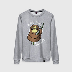 Женский свитшот Просто делай это медленно