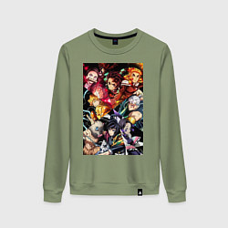 Женский свитшот Тандзиро Камадо Дзэнъицу Агацума