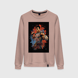 Женский свитшот Тайский боец